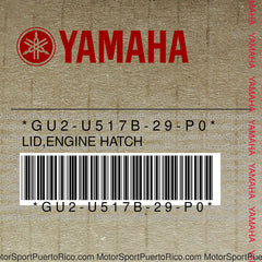 GU2-U517B-29-P0 Original OEM YAMAHA