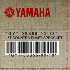 GYT-0SS55-90-18 Original OEM YAMAHA