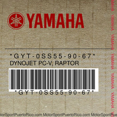 GYT-0SS55-90-67 Original OEM YAMAHA