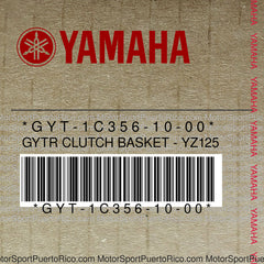 GYT-1C356-10-00 Original OEM YAMAHA