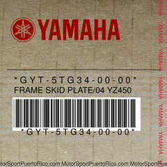 GYT-5TG34-00-00 Original OEM YAMAHA