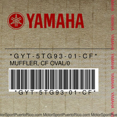 GYT-5TG93-01-CF Original OEM YAMAHA