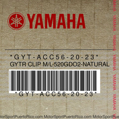 GYT-ACC56-20-23 Original OEM YAMAHA