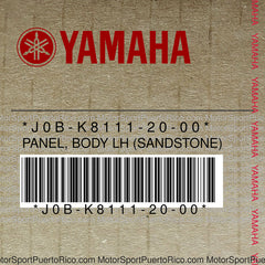 J0B-K8111-20-00 Original OEM YAMAHA