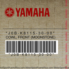 J0B-K8115-30-00 Original OEM YAMAHA