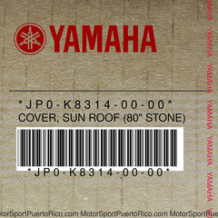 JP0-K8314-00-00 Original OEM YAMAHA