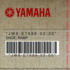 JW8-E7688-02-00 Original OEM YAMAHA