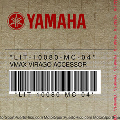 LIT-10080-MC-04 Original OEM YAMAHA