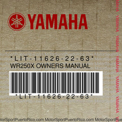 LIT-11626-22-63 Original OEM YAMAHA