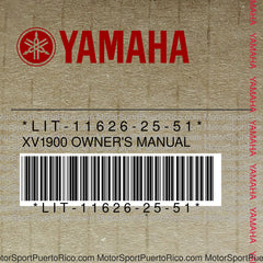 LIT-11626-25-51 Original OEM YAMAHA