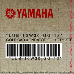 LUB-10W30-GG-12 Original OEM YAMAHA