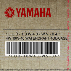 LUB-10W40-WV-04 Original OEM YAMAHA