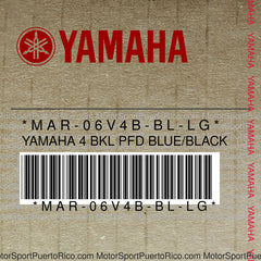 MAR-06V4B-BL-LG Original OEM YAMAHA