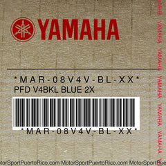 MAR-08V4V-BL-XX Original OEM YAMAHA