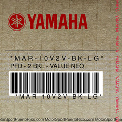 MAR-10V2V-BK-LG Original OEM YAMAHA