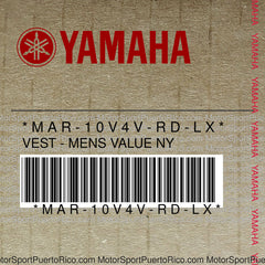 MAR-10V4V-RD-LX Original OEM YAMAHA