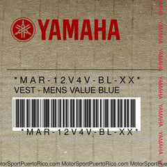 MAR-12V4V-BL-XX Original OEM YAMAHA