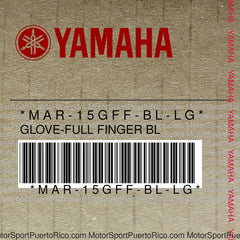 MAR-15GFF-BL-LG Original OEM YAMAHA