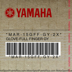 MAR-15GFF-GY-2X Original OEM YAMAHA