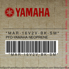 MAR-16V2V-BK-SM Original OEM YAMAHA