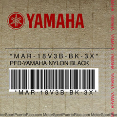 MAR-18V3B-BK-3X Original OEM YAMAHA