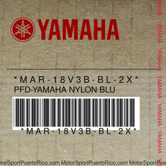 MAR-18V3B-BL-2X Original OEM YAMAHA