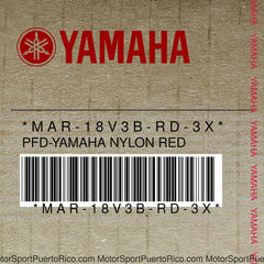 MAR-18V3B-RD-3X Original OEM YAMAHA