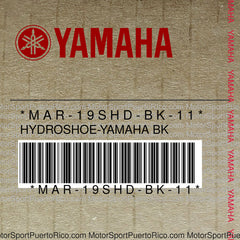 MAR-19SHD-BK-11 Original OEM YAMAHA