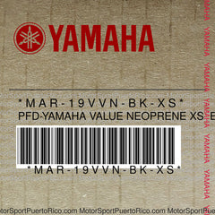 MAR-19VVN-BK-XS Original OEM YAMAHA