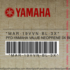 MAR-19VVN-BL-3X Original OEM YAMAHA