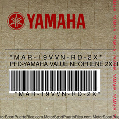 MAR-19VVN-RD-2X Original OEM YAMAHA