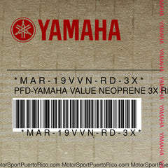 MAR-19VVN-RD-3X Original OEM YAMAHA