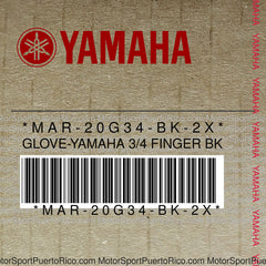 MAR-20G34-BK-2X Original OEM YAMAHA