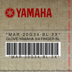 MAR-20G34-BL-2X Original OEM YAMAHA