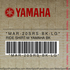 MAR-20SRS-BK-LG Original OEM YAMAHA