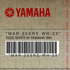 MAR-20SRS-WH-2X Original OEM YAMAHA