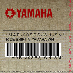 MAR-20SRS-WH-SM Original OEM YAMAHA