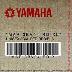 MAR-3BV04-RD-XL Original OEM YAMAHA