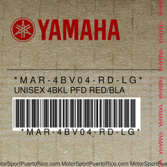 MAR-4BV04-RD-LG Original OEM YAMAHA