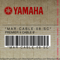 MAR-CABLE-08-SC Original OEM YAMAHA