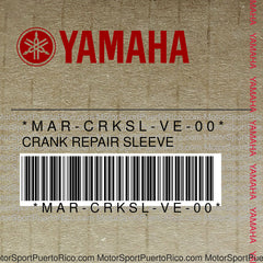 MAR-CRKSL-VE-00 Original OEM YAMAHA