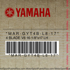 MAR-GYT4B-L8-17 Original OEM YAMAHA