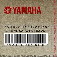 MAR-QUAD1-KT-00 Original OEM YAMAHA