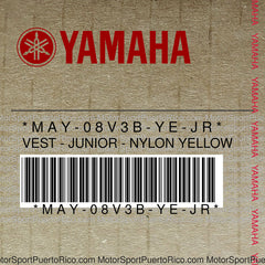 MAY-08V3B-YE-JR Original OEM YAMAHA