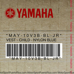 MAY-10V3B-BL-JR Original OEM YAMAHA