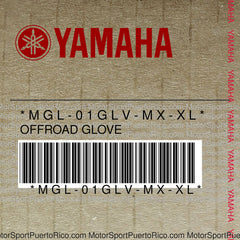 MGL-01GLV-MX-XL Original OEM YAMAHA