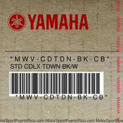 MWV-CDTDN-BK-CB Original OEM YAMAHA