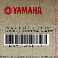 MWV-CVRCR-CH-19 Original OEM YAMAHA