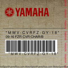 MWV-CVRFZ-GY-18 Original OEM YAMAHA