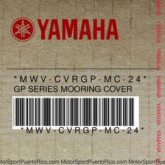 MWV-CVRGP-MC-24 Original OEM YAMAHA